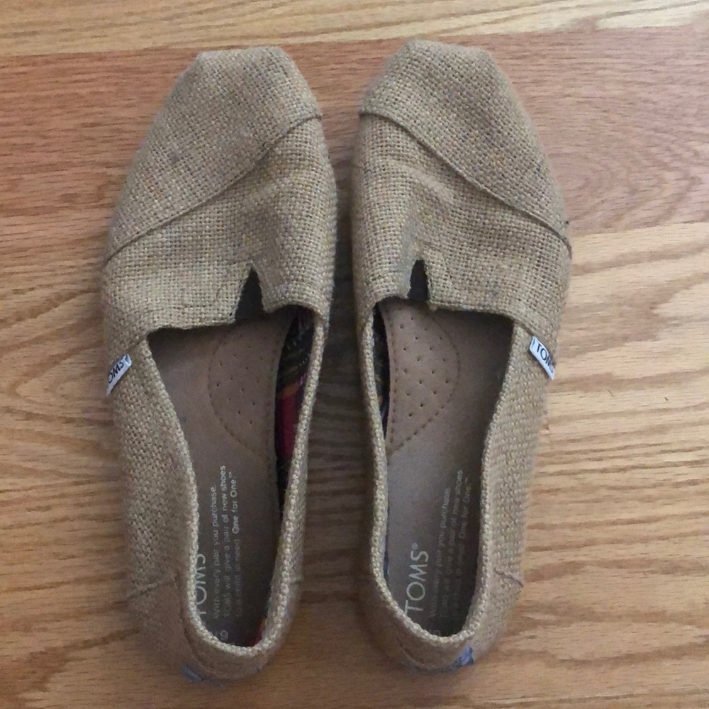 Toms Burlap Shoes